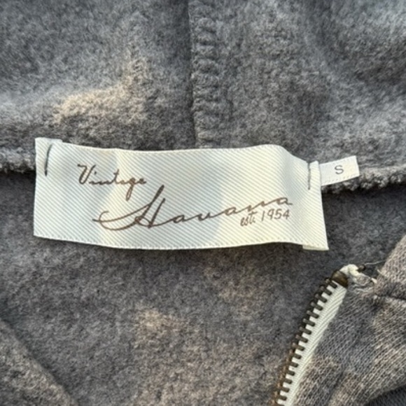 Vintage Havana Embellished Gray Hoodie NWT - Picture 6 of 6